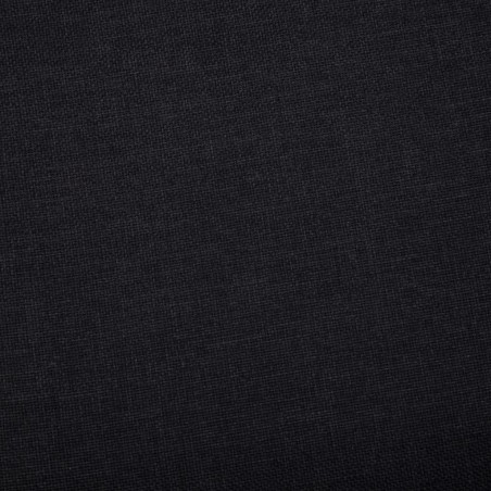 Banc avec compartiment de rangement 116 cm Noir Polyester