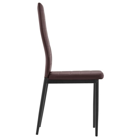 Ensemble à dîner 7 pcs Marron