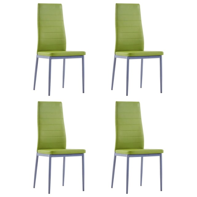 Mobilier de salle à manger 5 pcs Vert