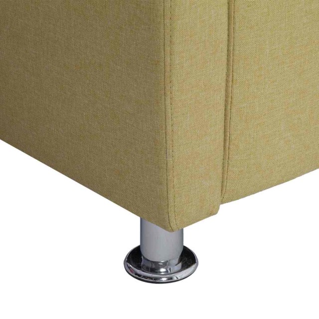 Fauteuil cube Vert Tissu