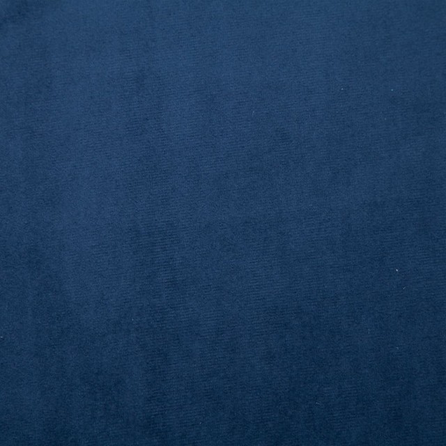 Fauteuil avec pieds chromés Bleu Velours