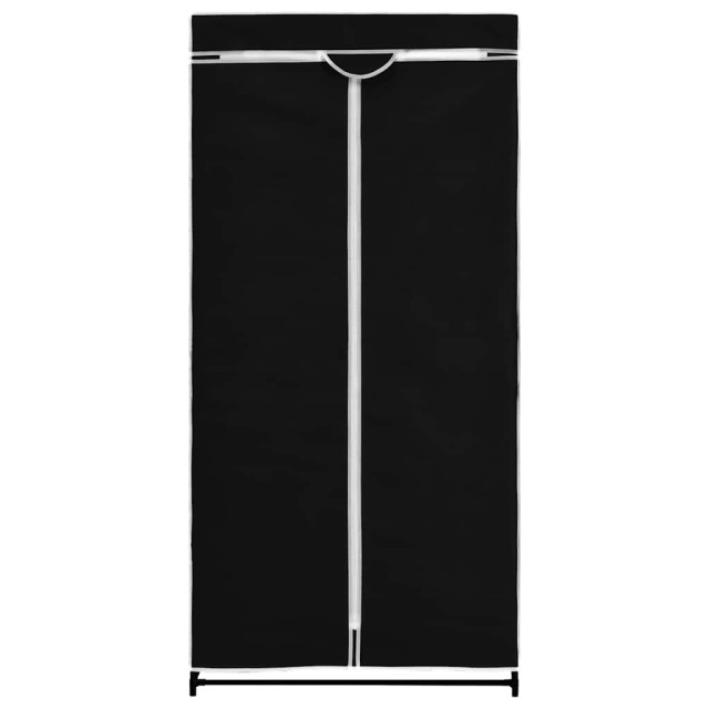 Garde-robe Noir 75x50x160 cm