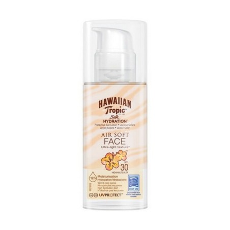 Protezione Solare Viso Silk Air Soft Hawaiian Tropic Silk Air Soft Fac