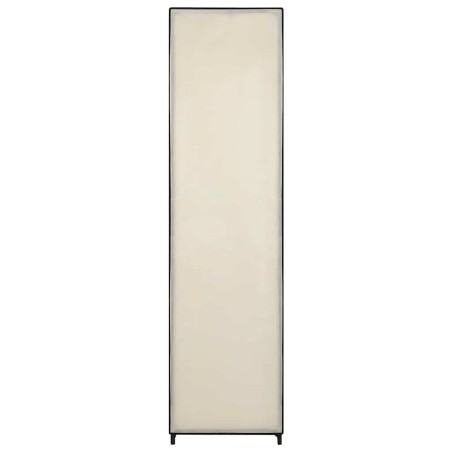 Garde-robe avec 4 compartiments Crème 175x45x170 cm