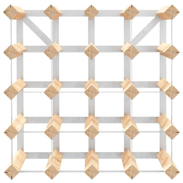 Casier à bouteilles pour 20 bouteilles Pinède solide