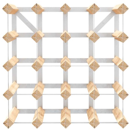 Casier à bouteilles pour 20 bouteilles Pinède solide