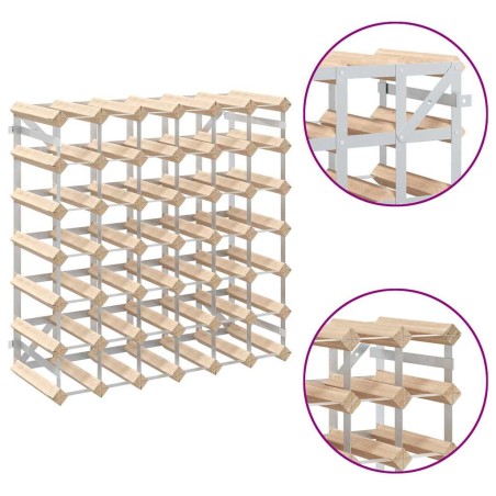 Casier à bouteilles 42 bouteilles Pinède solide