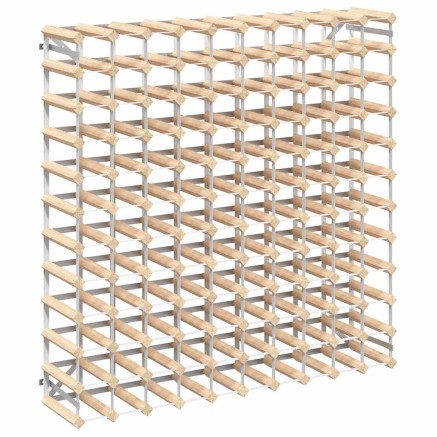 Casier à bouteilles 120 bouteilles Pinède solide 2