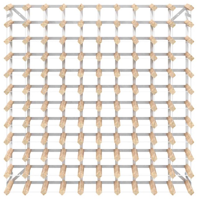 Casier à bouteilles 120 bouteilles Pinède solide