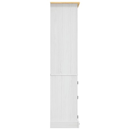 Placard Gamme Corona Pin mexicain Blanc 80x40x170 cm