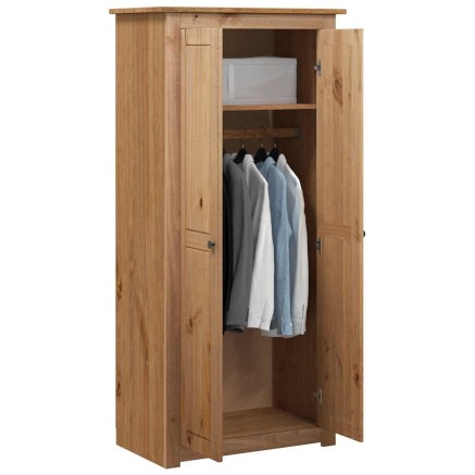 Garde-robe 80x50x171,5 cm Pin massif Assortiment Panama 2