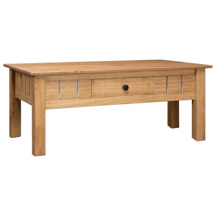 Table basse 100x60x43,5 cm Pin massif Assortiment Panama