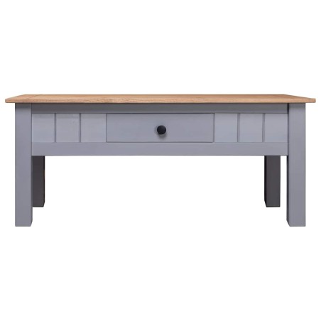 Table basse Gris 100x60x43,5 cm Pin massif Assortiment Panama