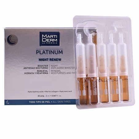 Fiale Martiderm Platinum Night Renew