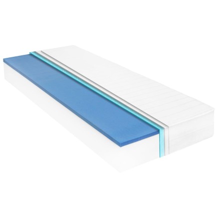 Matelas 80 x 200 cm Mousse à mémoire de forme Visco 18 cm H2