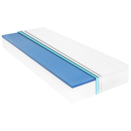 Matelas 80 x 200 cm Mousse à mémoire de forme Visco 18 cm H2