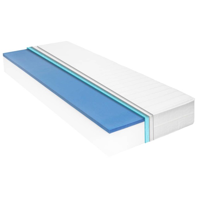 Matelas 180x200 cm Mousse à mémoire de forme Visco 18 cm H2