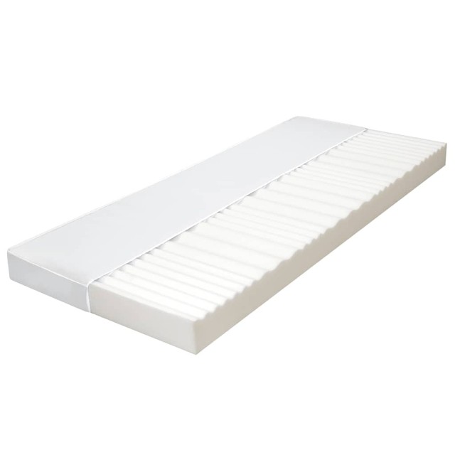 Matelas 160 x 200 cm 7 zones Mousse PU 10 cm H2 H3