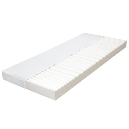 Matelas 180 x 200 cm 7 zones Mousse PU 10 cm H2 H3