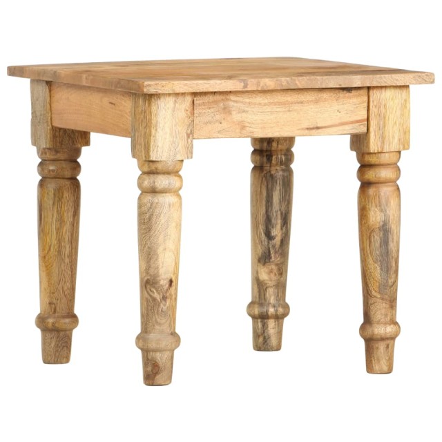 Table d'appoint 43 x 43 x 40 cm Bois de manguier massif