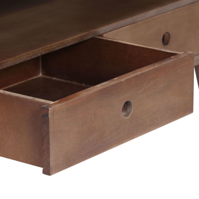 Meuble TV 110x35x50 cm Bois d'acacia solide