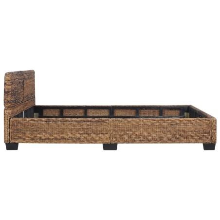 Cadre de lit Rotin naturel 140 x 200 cm
