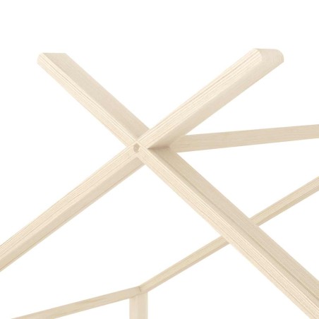 Cadre de lit d'enfant Bois de pin massif 80x160 cm