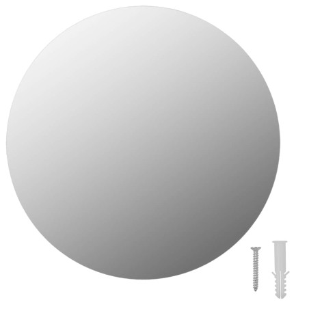 Miroir rond sans cadre 30 cm Verre