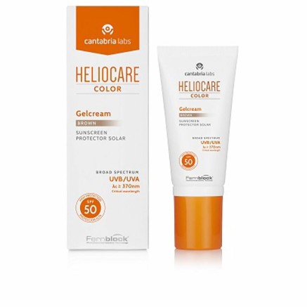 Crema Hidratante con Color Color Gelcream Heliocare SPF50 Spf 50 2