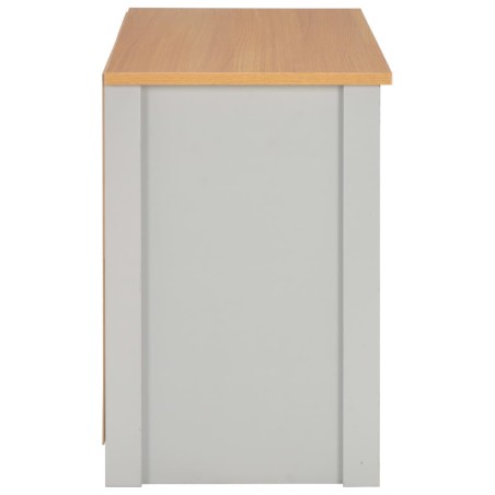 Meuble TV Gris 95x39x58 cm