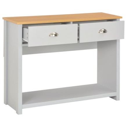 Table console Gris 97 x 35 x 76 cm 2