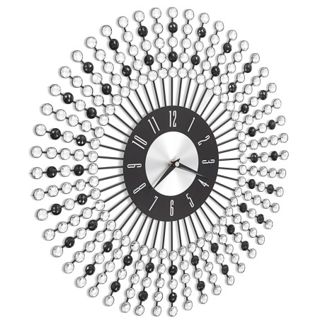 Horloge murale Métal 43 cm Noir