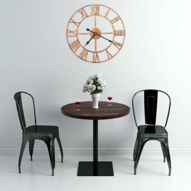 Horloge murale Métal 40 cm Doré