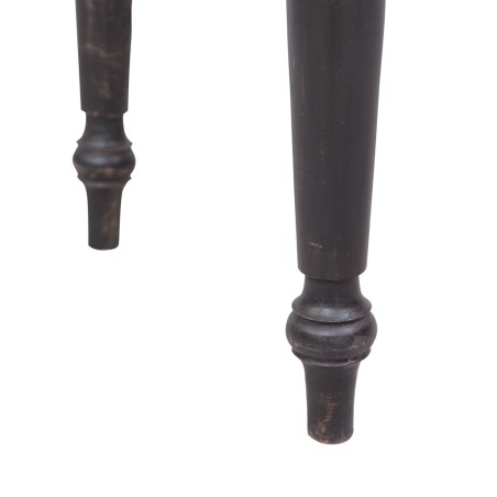 Bureau avec 3 tiroirs 117x57x75 cm bois d'acajou massif