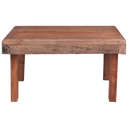 Table basse 60x45x23 cm bois d'acajou massif 2