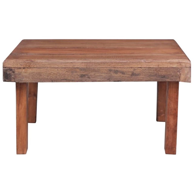 Table basse 60x45x23 cm bois d'acajou massif