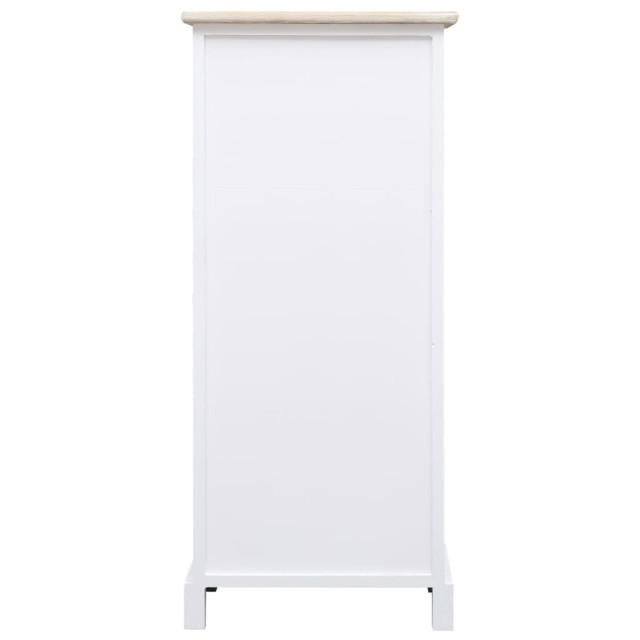 Armoire latérale 38x28x86 cm Bois de Paulownia