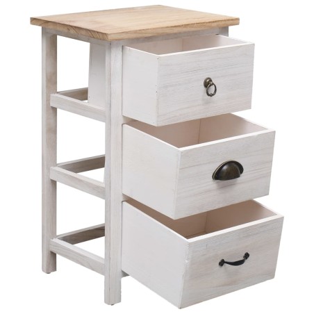 Armoire latérale 35x25x57 cm Bois de Paulownia