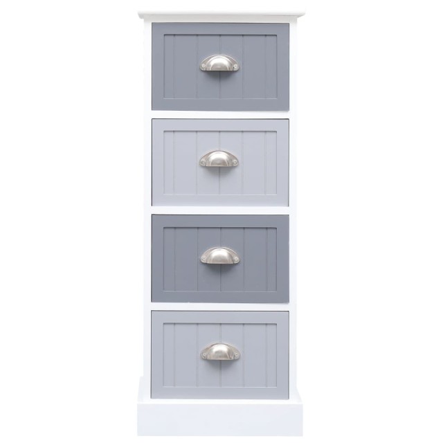 Armoire latérale 35x30x90 cm Bois de Paulownia