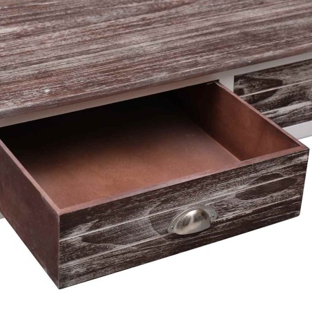 Table basse Marron 100x50x45 cm Bois