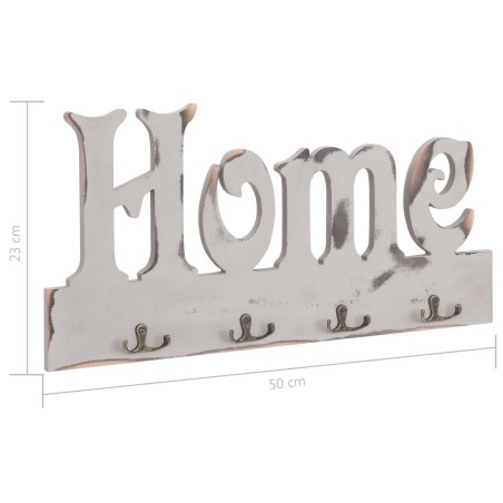 Porte-manteau mural HOME 50x23 cm