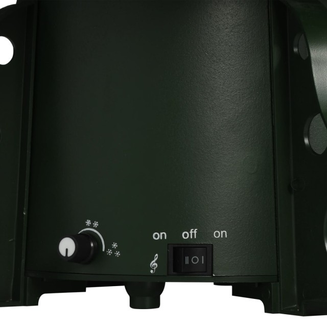 Arbre de Noël neigeux avec base de parapluie Vert 190 cm