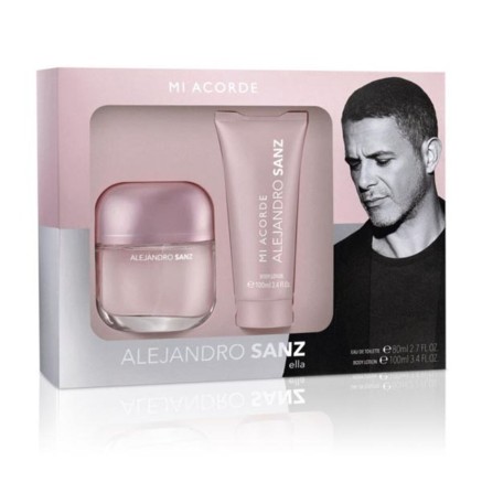 Women's Perfume Set Mi Acorde Alejandro Sanz BF-8436581940787_Vendor (