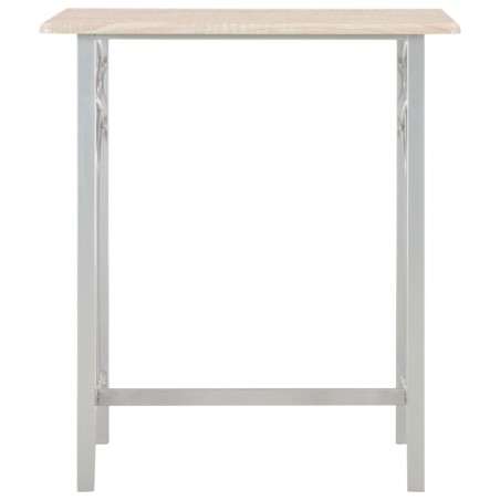 Ensemble de bar 3 pcs Bois et acier