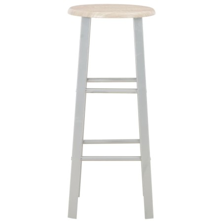 Ensemble de bar 3 pcs Bois et acier