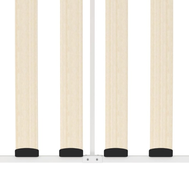 Cadre de lit de jour sans matelas blanc métal 90x200 cm