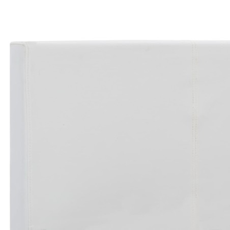 Cadre de lit Blanc Similicuir 180x200 cm