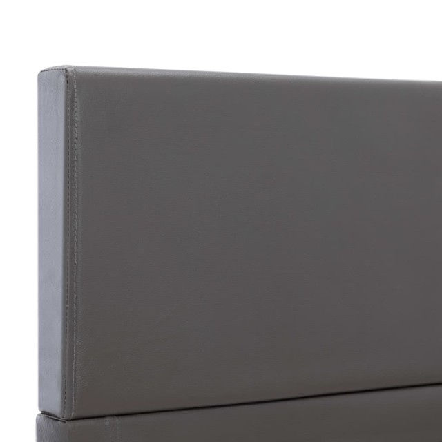 Cadre de lit Gris Similicuir 100 x 200 cm