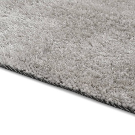 Tapis Shaggy 160 x 230 cm Gris