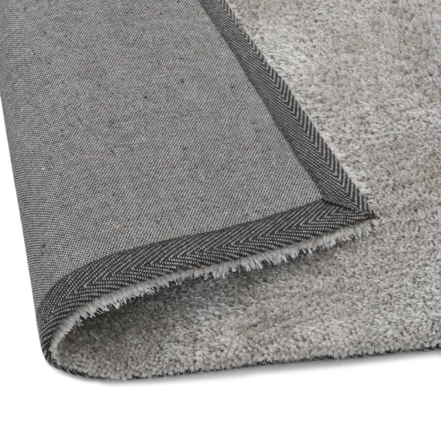 Tapis Shaggy 160 x 230 cm Gris